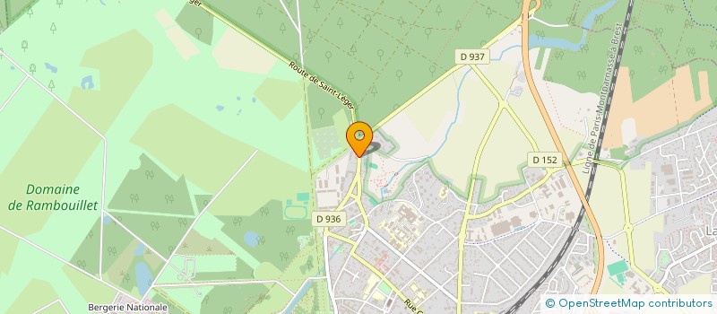 localisation de l'entreprise MONSIEUR RICHARD WILFRIED MBENG ONGOUA  RAMBOUILLET