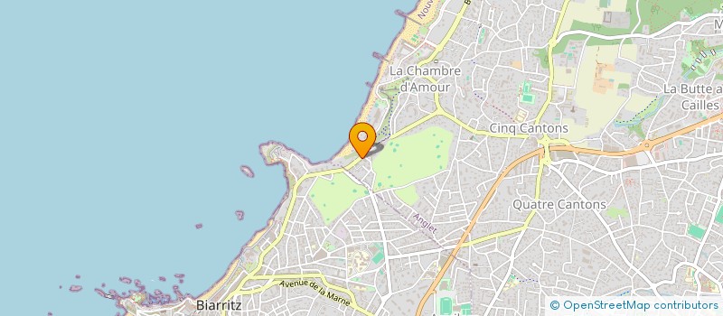 localisation de l'entreprise MONSIEUR RICHARD WITKOWSKI  ANGLET