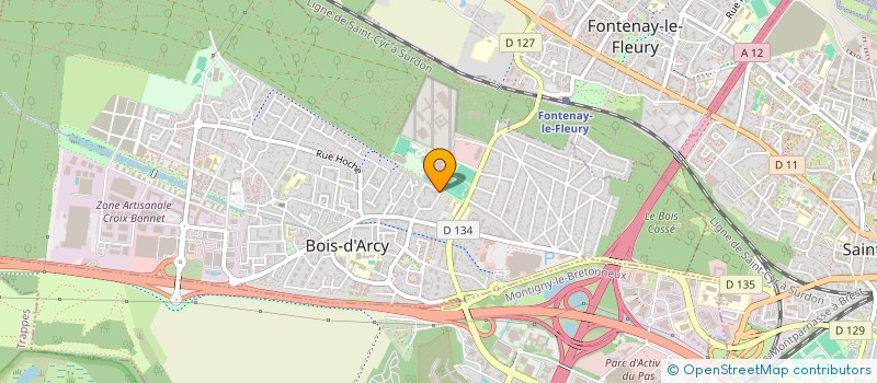 localisation de l'entreprise MONSIEUR RICHARD WOLFER à BOIS-D'ARCY