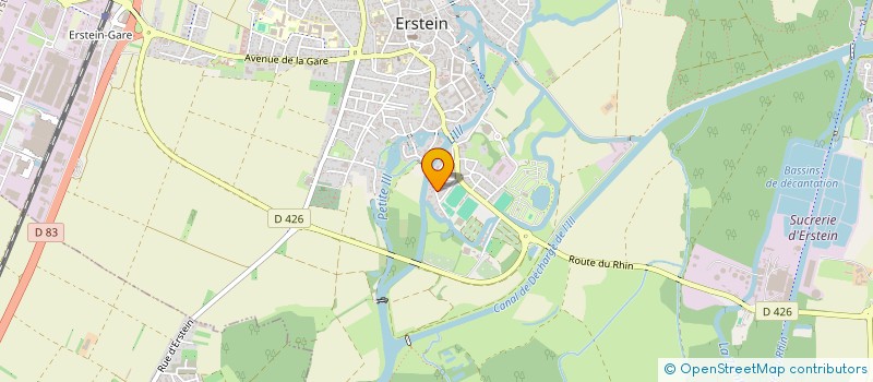 localisation de l'entreprise MONSIEUR RICHARD WOLFF  ERSTEIN