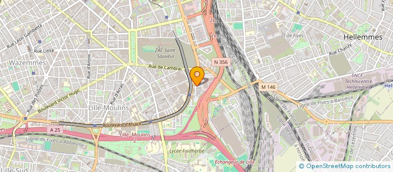 localisation de l'entreprise MONSIEUR RICHARD YILMAZ  LILLE