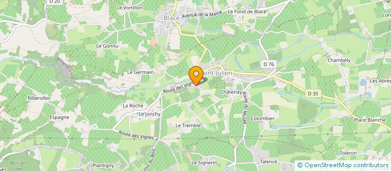localisation de l'entreprise MONSIEUR RICHARD ZASZEWSKI à PORTE-DES-PIERRES-DOREES