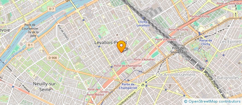 localisation de l'entreprise MONSIEUR RICHARD ZEENNY à LEVALLOIS PERRET