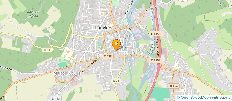 localisation de l'entreprise MONSIEUR RICHARD ZHANG à LOUVIERS