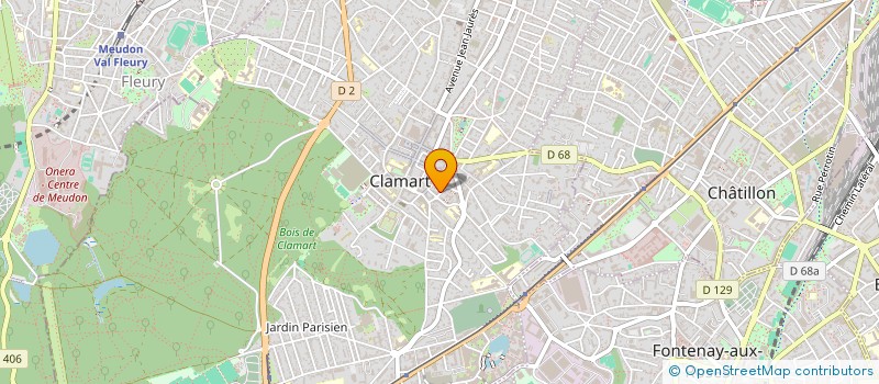 localisation de l'entreprise MONSIEUR RICHARDSON CIGUENE à CLAMART