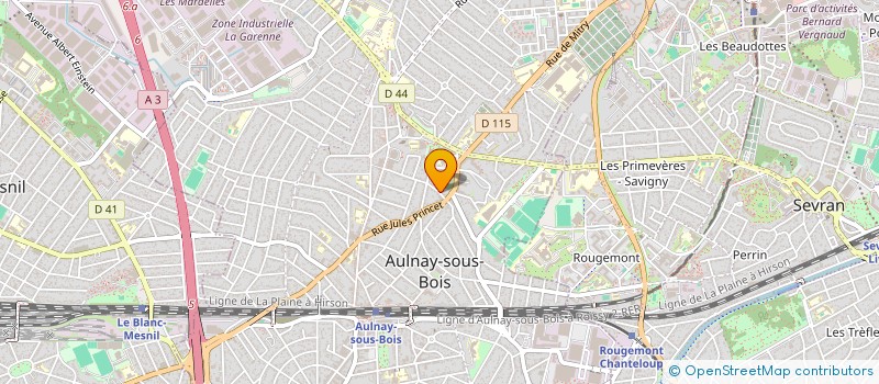 localisation de l'entreprise MONSIEUR RICHECARD CLEOPHAT à AULNAY-SOUS-BOIS
