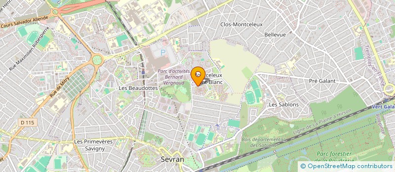 localisation de l'entreprise MONSIEUR RICHELSON CESAR à SEVRAN