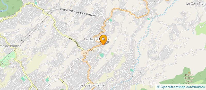 localisation de l'entreprise MONSIEUR RICHEVILLE BOYER  LE TAMPON