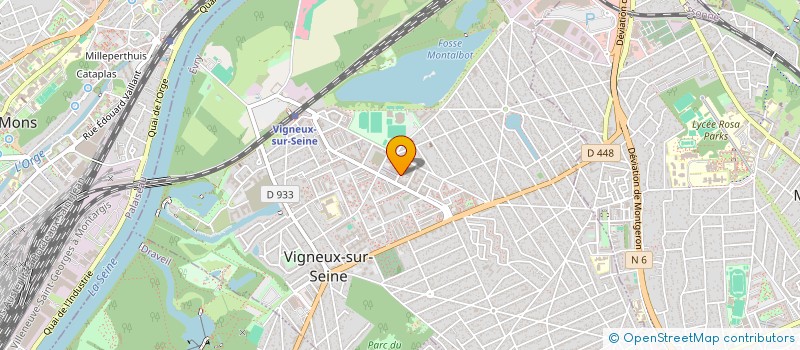 localisation de l'entreprise MONSIEUR RICHIER-KEVIN ZALU BUASI à VIGNEUX-SUR-SEINE