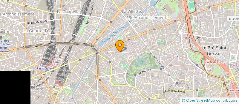 localisation de l'entreprise MONSIEUR RICHLOVE SAINVIL  PARIS