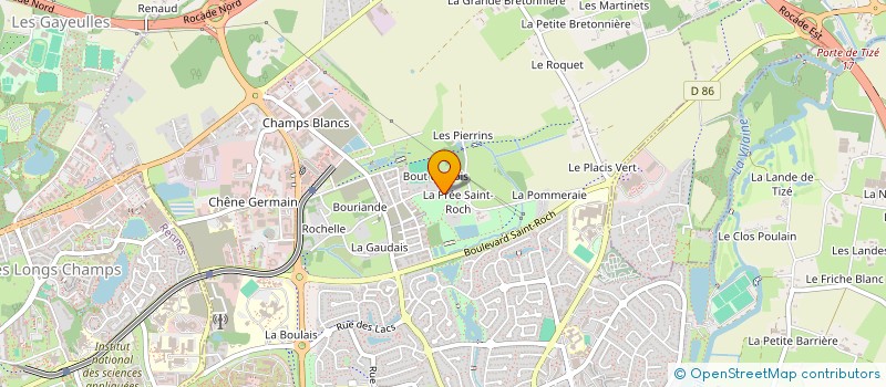 localisation de l'entreprise MONSIEUR RICK AIM  CESSON-SEVIGNE