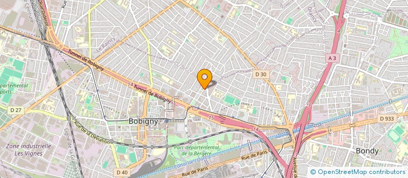 localisation de l'entreprise MONSIEUR RICK GAO à BOBIGNY