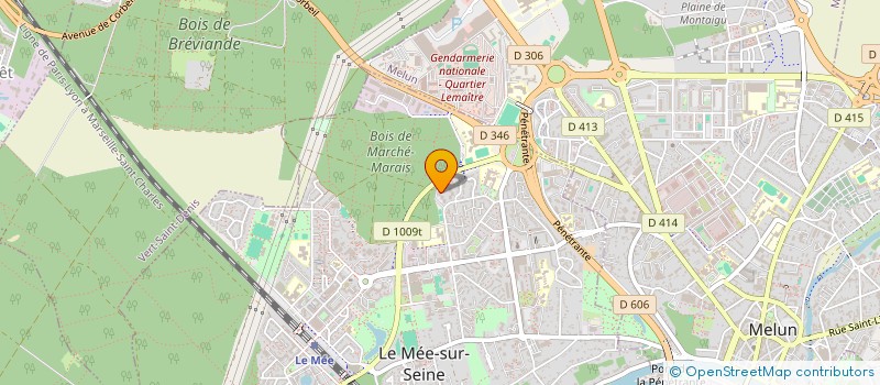 localisation de l'entreprise MONSIEUR RICK-HENDY JOSEPH  LE MEE-SUR-SEINE