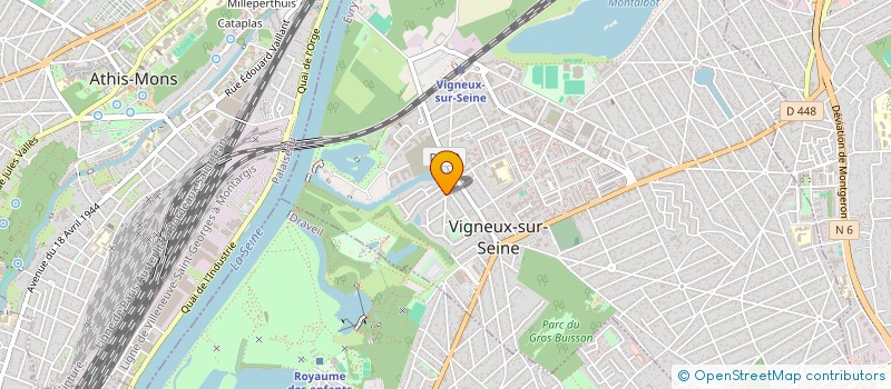 localisation de l'entreprise MONSIEUR RICKY AUDREY ENAMA ENAMA à VIGNEUX-SUR-SEINE