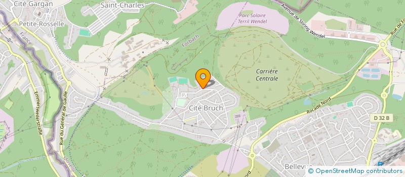 localisation de l'entreprise MONSIEUR RICKY HEINRICHS  FORBACH