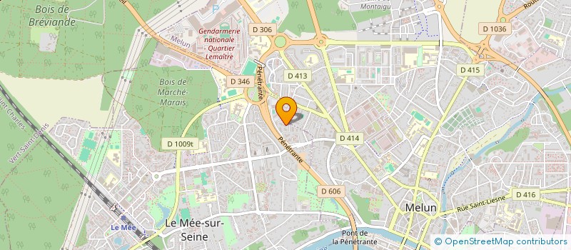 localisation de l'entreprise MONSIEUR RICKY JONES  LE MEE-SUR-SEINE