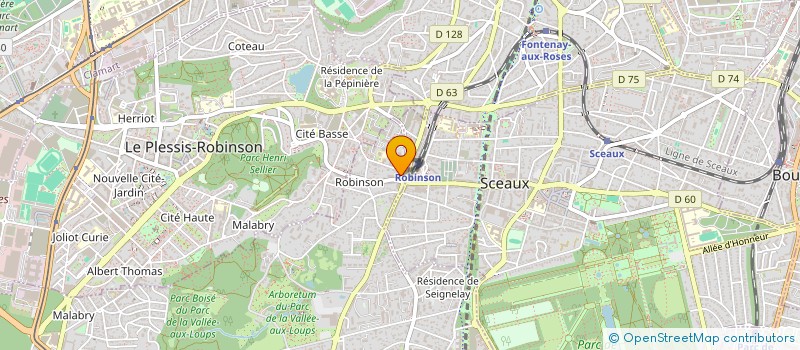 localisation de l'entreprise MONSIEUR RICKY LUSEVAKIO  CHATENAY-MALABRY