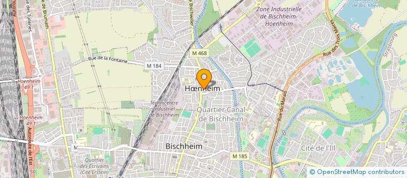 localisation de l'entreprise MONSIEUR RICO DEMESTRE  HNHEIM