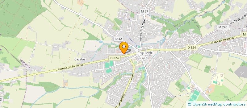 localisation de l'entreprise MONSIEUR RICO NAVARRO  LEGUEVIN