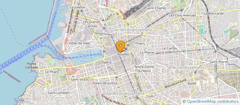 localisation de l'entreprise MONSIEUR RICO SANCHEZ à MARSEILLE