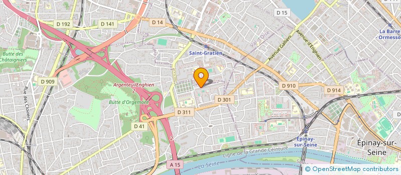 localisation de l'entreprise MONSIEUR RICOT DUCASSE  ARGENTEUIL