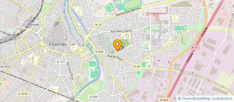 localisation de l'entreprise MONSIEUR RIDA BENDHOUB à CHARTRES