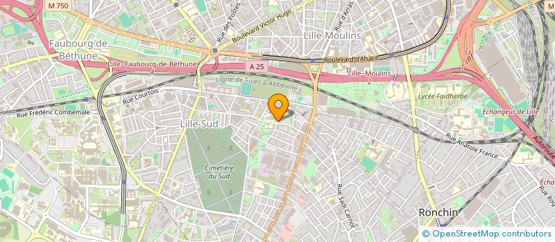 localisation de l'entreprise MONSIEUR RIDA CHTIBI à LILLE