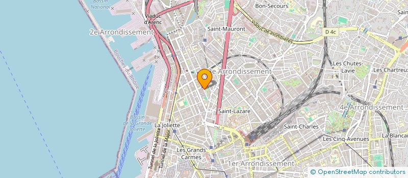 localisation de l'entreprise MONSIEUR RIDA ENNAJEME à MARSEILLE