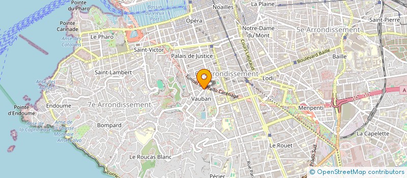 localisation de l'entreprise MONSIEUR RIDA FERRACHE à MARSEILLE