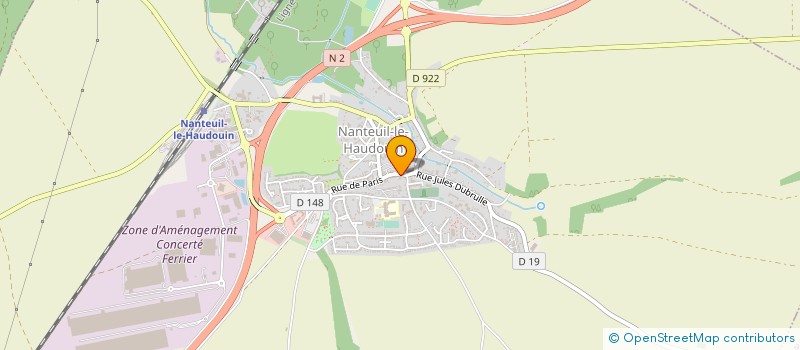 localisation de l'entreprise MONSIEUR RIDA GUENDOUZI à VILLEPINTE