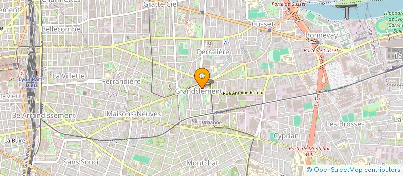 localisation de l'entreprise MONSIEUR RIDA HADID  VILLEURBANNE