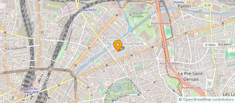 localisation de l'entreprise MONSIEUR RIDA KEMALA  PARIS