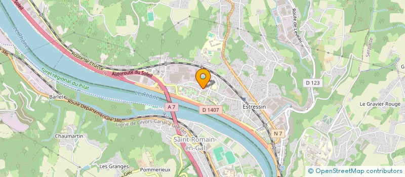 localisation de l'entreprise MONSIEUR RIDA MEFTAH  VIENNE