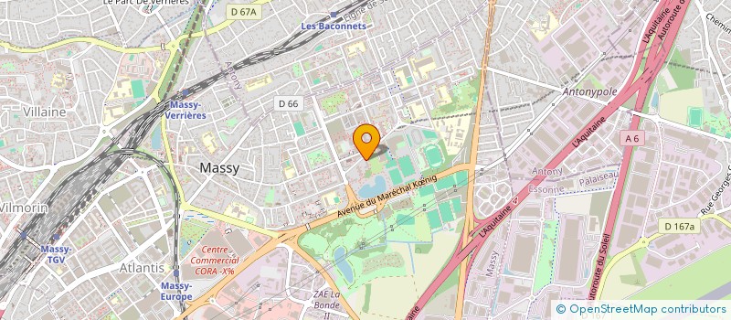 localisation de l'entreprise MONSIEUR RIDA SAOULI à MASSY