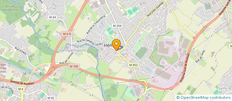 localisation de l'entreprise MONSIEUR RIDA SLIT  HEM