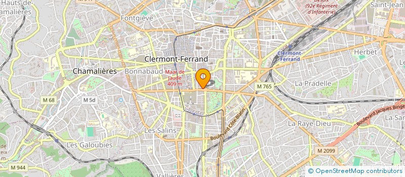 localisation de l'entreprise MONSIEUR RIDA TAYBI  CLERMONT-FERRAND