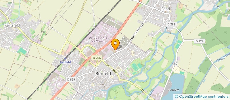 localisation de l'entreprise MONSIEUR RIDGI WELSCH  BENFELD