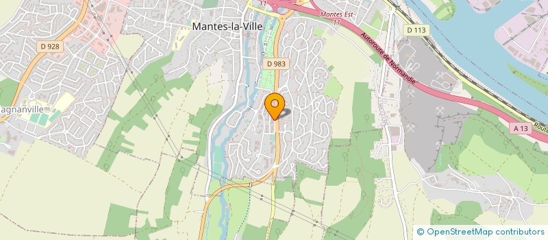 localisation de l'entreprise MONSIEUR RIDHA ALOUANI  MANTES-LA-VILLE