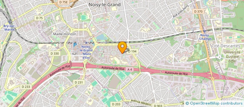 localisation de l'entreprise MONSIEUR RIDHA ALOUI  NOISY-LE-GRAND