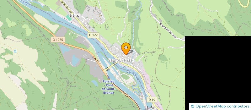 localisation de l'entreprise MONSIEUR RIDHA BEL MABROUK  SAULT-BRENAZ