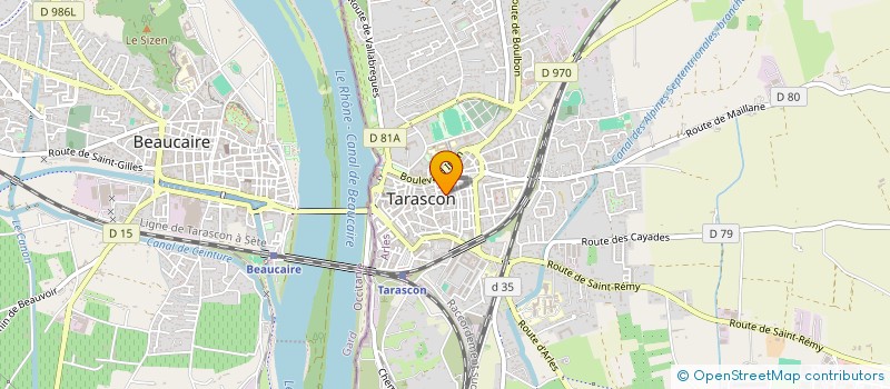 localisation de l'entreprise MONSIEUR RIDHA BEN AMAR  TARASCON