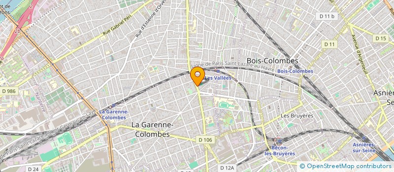 localisation de l'entreprise MONSIEUR RIDHA BEN KHELIFA à LA GARENNE-COLOMBES