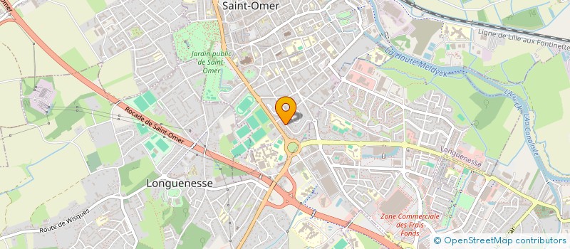 localisation de l'entreprise MONSIEUR RIDHA BEN MESSAOUD  SAINT-OMER