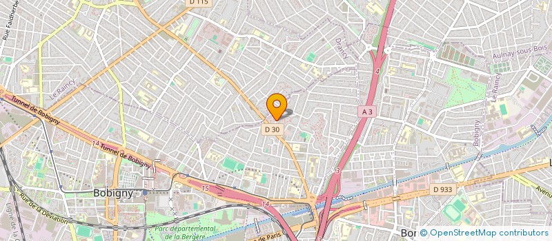 localisation de l'entreprise MONSIEUR RIDHA BOUBAKER à BOBIGNY