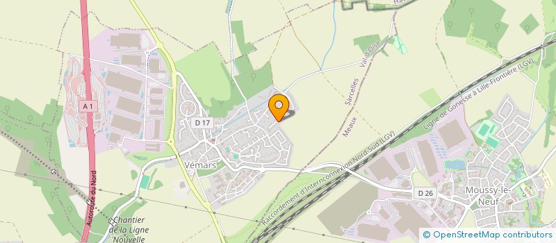 localisation de l'entreprise MONSIEUR RIDHA BOUGUERBA  VEMARS