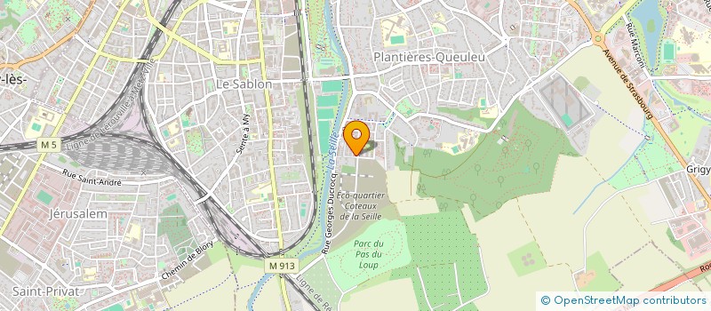 localisation de l'entreprise MONSIEUR RIDHA BOURAOUI  METZ