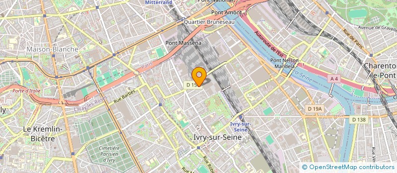 localisation de l'entreprise MONSIEUR RIDHA CHOUL  IVRY-SUR-SEINE