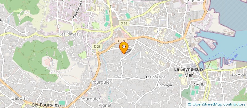 localisation de l'entreprise MONSIEUR RIDHA DEMS à LA SEYNE-SUR-MER