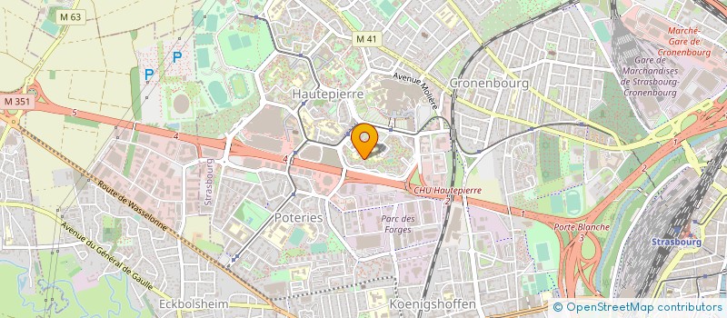 localisation de l'entreprise MONSIEUR RIDHA DERROUICHE à STRASBOURG