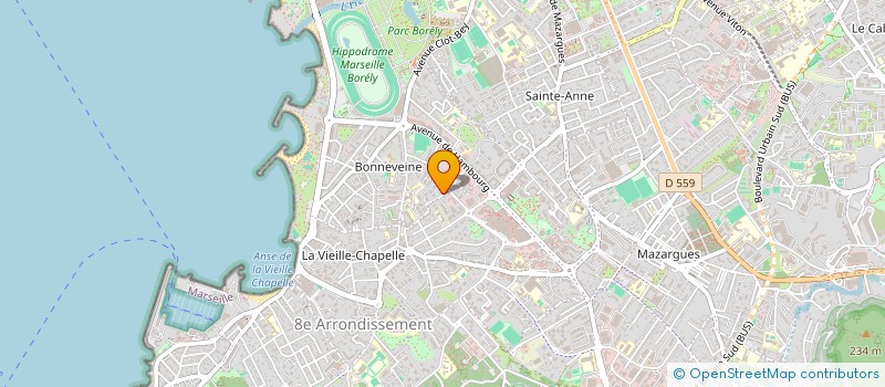 localisation de l'entreprise MONSIEUR RIDHA GARCI à MARSEILLE